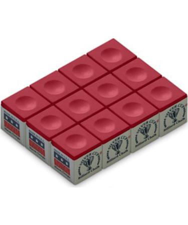 Silver Cup SC-12-RED Chalk Dozen Box, Red - Buy Online on GoSupps.com