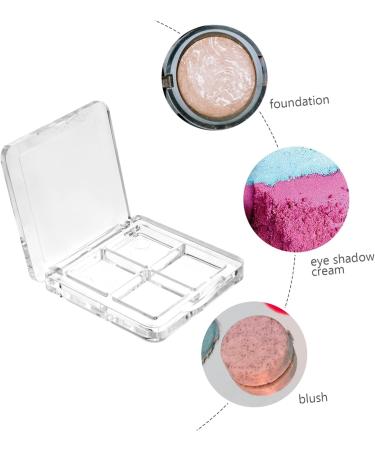 Mikinona 2pcs Empty Eyeshadow Palette Eyeshadow Palettes Makeup Containers Purple Eyeshadow Palette Blendable - Buy Online on GoSupps.com