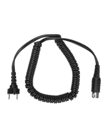 Electric Nail Drill Cable - Antioxidative Handpiece with Three Plug Design for Long-Term Use (Black) - Shop Internationally - Buy Online on GoSupps.com