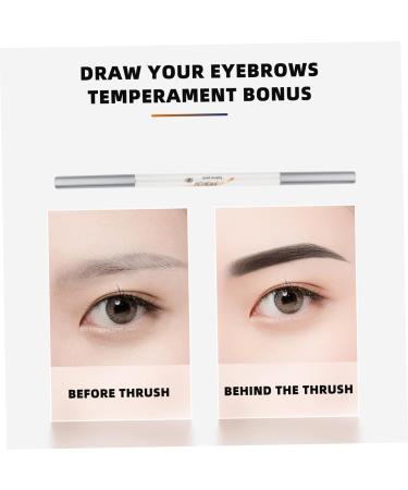 HAPINARY 2pcs Eyebrow Pencil Brown Waterproof Brow Pencil Eyebrow Makeup Pen Brow Pen Brush - Buy Online on GoSupps.com