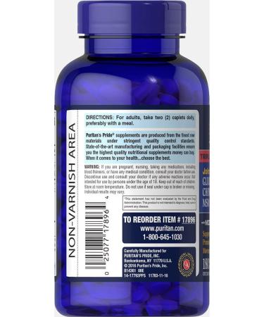 Puritan's Pride Glucosamine Chondroitin & MSM 2-per-Day Formula - Joint Support Supplement - Buy Online on GoSupps.com