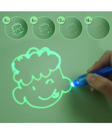 TOHETO Light Drawing Board for Kids A3+A5 - Educational Painting Writing Pad with Magic Pens for Toddlers - Perfect Christmas & Birthday Gift for Girls and Boys - Buy Online on GoSupps.com
