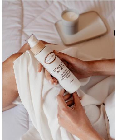 Organic body cream with olive oil orange flower water organic chamomile extract and vitamin E hydrating nourishing 96.50% natural 250 ml - Buy Online on GoSupps.com