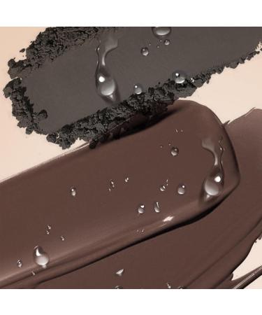 LXZJJM Waterproof 2-in-1 Deluxe Brow Pomade & Eyeliner Gel - Long-lasting Natural Brow Definition Eyebrow & Eyeliner Makeup Set Net content 6.4g/0.23 oz. (02#Brown) - Buy Online on GoSupps.com