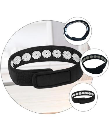 Fomiyes 3-in-1 Head & Shoulder Massage Oil Holster Belt - Acupressure Pillows & Cotton Migraine Relief - International Shipping Available - Buy Online on GoSupps.com