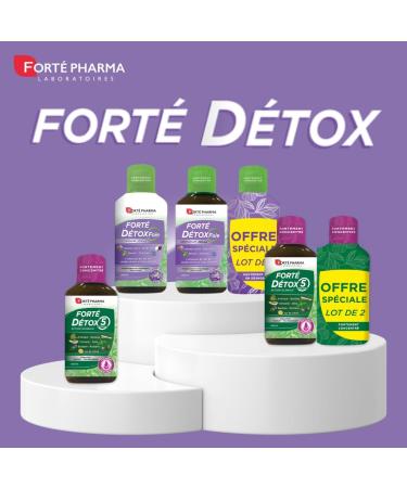 Fort Pharma - Fort Liver Detox | Detox Food Supplement - Milk Thistle Black Radish Desmodium and Vitamins - Liver Detox - Buy Online on GoSupps.com