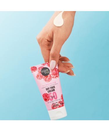 Organic Shop Sunscreen Day Face Cream 50 SPF Normal to dry skin (50ml) - Buy Online on GoSupps.com