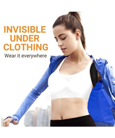 Posture Corrector Back Brace Straightener - Women and Men Comfortable Upper Back Support Back Neck Shoulder Spine Pain Relief - Adjustable Posture Trainer for Spinal Alignment and Clavicle Support (L) - Buy Online on GoSupps.com