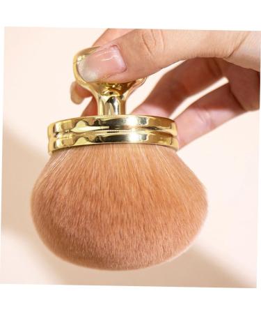 Beatifufu Fluffy and Soft Makeup Brush Fluffy Makeup Brush Blush Brush Travel Makeup Brushes Blush Makeup Brush Cosmetic Brush Setting Powder Brush for Loose Powder Blush for Makeup Plastic 8.50X7.00X7.00CM Golden - Buy Online on GoSupps.com