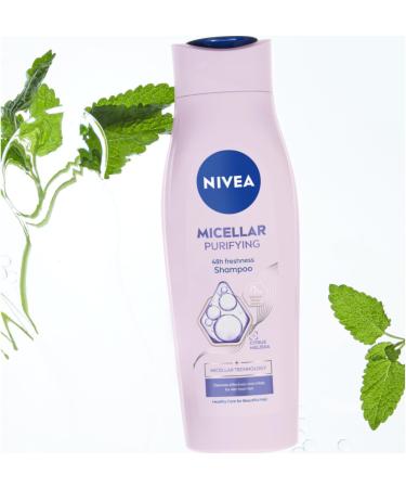 NIVEA Micellar Purifying Shampoo with Micellar Technology Refreshing Hair 400 ml - Buy Online on GoSupps.com