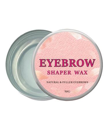WJnflQN Eyebrow Gel for Eyebrows 50g Quick Drying Permanent Eyebrow Shaping Wax for Women Lady Mother Girlfriend Social Events Occasions Travel