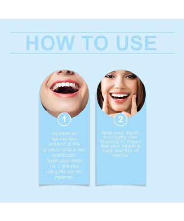 Enamel Care Toothpaste - Gentle Cleaning Stain Removal Fresh Breath Teeth Whitening & Hygiene Protects Dental Health(3PCS) - Buy Online on GoSupps.com