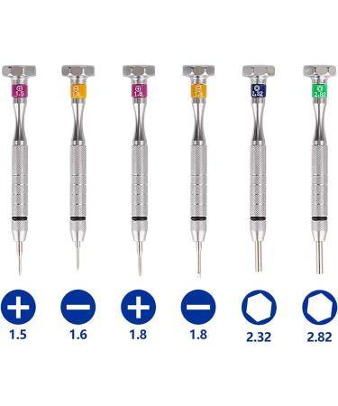 Shop GJLRS 15-Part Optical Glasses Repair Tool Set - Stainless Steel Pliers & Screwdrivers for Home & Professional Use - Buy Online on GoSupps.com