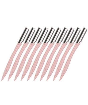 FRCOLOR 20 Pcs Eyebrow Shaver Set - Eyebrow Trimmer Razors & Face Hair Remover Tools - Pink Makeup Blades for Perfect Eyebrows - Buy Online on GoSupps.com