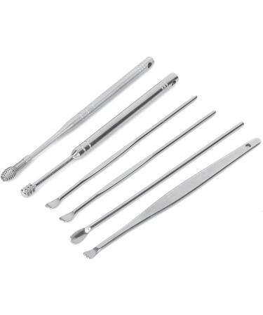 LIANGLIDE Stainless Steel Earwax Removal Kit - 6pcs Set with Box | Earwax Picker & Remover Cleaning Tool - Buy Online on GoSupps.com