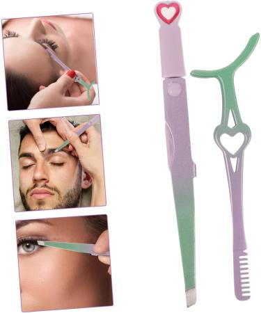 MERRYHAPY 1 Set False Eyelash Auxiliary Tool Tweezers Eyelash Clips Eyelash Applicator Lash Clip with Comb Eyelash Comb Beauty Accessories Stainless Steel - Buy Online on GoSupps.com