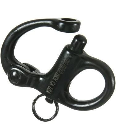 Fusion Climb Quick Release High Strength Snap Shackle - TAA Approved, 18KN Pull-Lock, Black, Made in USA - Buy Online on GoSupps.com
