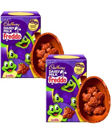 2x Freddo Faces Chocolate Easter Eggs | Easter Eggs For Kids | Perfect for Easter Gift | Perfect for Egg Hunt | Chocolate Gifts | Chocolate Easter Egg 2024 | Easter Party | 96g - Buy Online on GoSupps.com