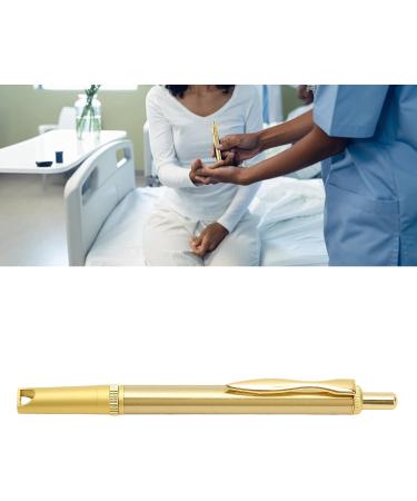 Copper Double Opening Blood Lancet Pen for Blood Sugar Monitoring | Home Salon Cupping Acupuncture Pen - Buy Online on GoSupps.com