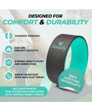 Yoga Back Roller for Stretching and Pain Relief - Foam Back Stretcher with Thick Padding - Improve Flexibility and Balance - Single - Buy Online on GoSupps.com