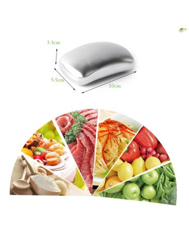 NOLITOY Smell Remover Soap | Effective Hand Odor Eliminator | Stainless Steel & Garlic Odor Absorber | Essential Kitchen Gadget - Buy Online on GoSupps.com