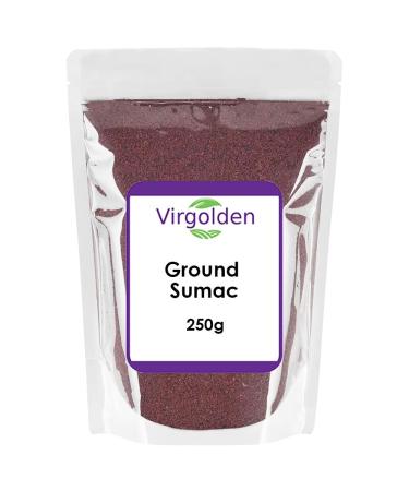 Sumac Powder Turkish Sumach Ground 250g by Virgolden - Buy Online on GoSupps.com
