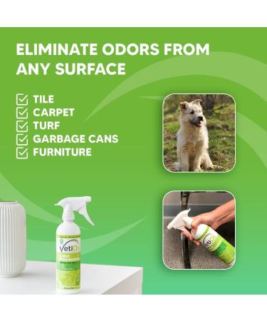 VetiOx Pet Odor Eliminator 16 oz Trigger Spray Bottle - Veterinarian Strength Dog and Cat Deodorizer - Buy Online on GoSupps.com
