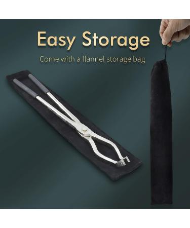 GONGYI 17 Hinge Style Crucible Tongs for Metal Smelting and Refining - Recycle Gold, Copper, Silver, Bronze - Casting Tool - Buy Online on GoSupps.com