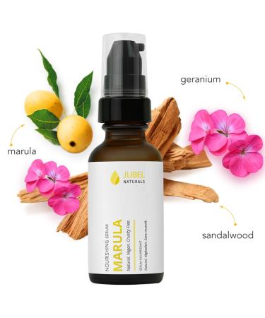 Marula Face Serum with Vegan Hyaluronic Acid | Anti-Aging Fast Absorbing 100% Natural - Vegan & Cruelty-Free Skin Care (1 fl. oz - Buy Online on GoSupps.com