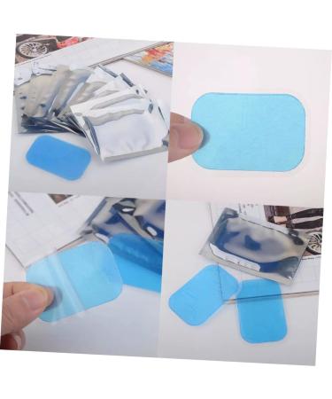 Homsfou Replacement Gel Pads for Abdominal Stimulators - 30 Hydrogel Stickers for Belly Toner Fitness Devices - Buy Online on GoSupps.com