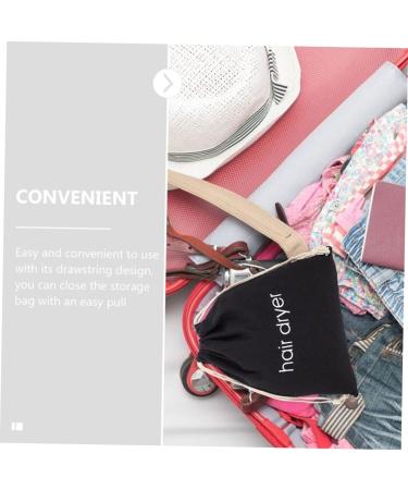 BELLIFFY 2pcs Hair Dryer Storage Bag Blowdryer Drawstring Packing Bag Anti-scratch Bags Storage Bags Fabric - Buy Online on GoSupps.com