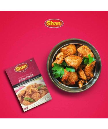 Shan Achar Gosht Curry Mix 50G - Buy Online on GoSupps.com