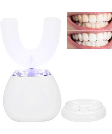 Smart U-Shape Electric Toothbrush for Child and Adult - Brightening Ultrasonic Technology (White) - Buy Online on GoSupps.com