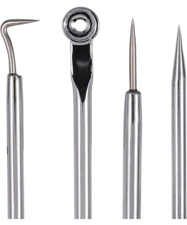 Xcello Blackhead Removal Needle Professional 4PCS Stainless Steel Blackhead Removal Kit - Buy Online on GoSupps.com