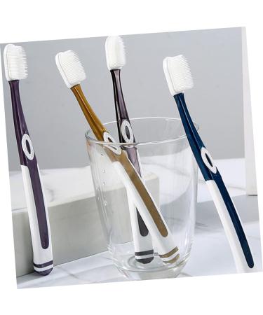 Sewoart 8-Piece Nano Toothbrush Set - Wear-Resistant Medium Brushes for Adults - Durable & Effective Oral Care - Buy Online on GoSupps.com