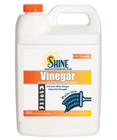 30% Concentrated Vinegar Gallon - Makes 6 Gallons of Finished Solution - For Home and Outdoor Use - Concentrated All Purpose Vinegar 128 Fl Oz (Pack of 1)