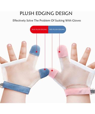 Breathable Soft Thumb Sucking Stop Guard for Babies - Blue M - Buy Online on GoSupps.com