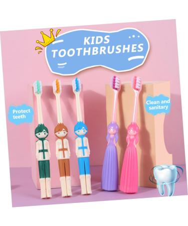 IPETBOOM 20 Pack Children's Toothbrushes - Safe & Soft Handheld Tooth Cleaning Tools for Toddlers | Travel-Friendly Baby Oral Care Essentials - Buy Online on GoSupps.com