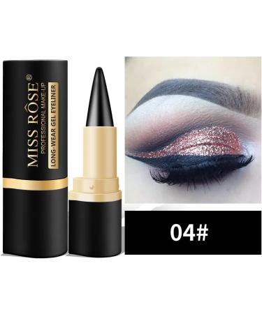 Single Head Matte Eye Liner Eyeliner Quick Dry Waterproof Long Lasting - Buy Online on GoSupps.com
