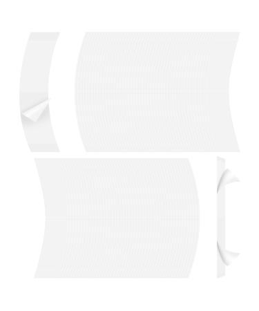 Wig Tape Double Sided 84 Pieces Wig Tape for lace Wigs lace Tape for Wigs lace Tape for Wigs Waterproof Clear Extra Hold Hair Tape Double Sided are Suitable for Using with Wigs lace Closure. White - 84pcs