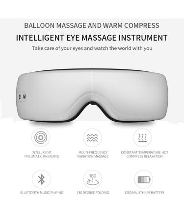 Buy Vibration Massage Heating Foldable Electric Eye Massager with Bluetooth Music - Timed Operation & Relaxation | XZWLD - Fast International Shipping - Buy Online on GoSupps.com
