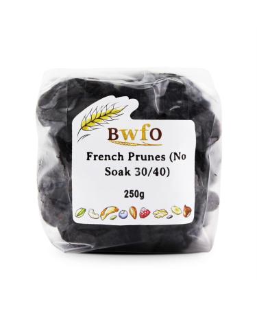Prunes (No Soak 30/40) French 250g (BWFO)