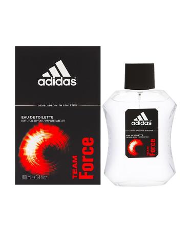 Adidas Team Force Eau De Toilette Spray 3.4 Oz / 100 Ml for Men Citrus 3.4 Fl Oz (Pack of 1)