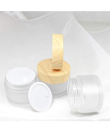 Buy Zuzer 6PCs Empty Cosmetic Cans - Glass Jars for Creams Lotions & Nail Art (10ml 30ml 50ml) | International Shipping Available - Buy Online on GoSupps.com