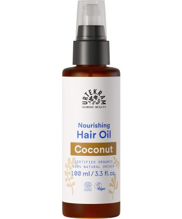 Urtekram Coconut Hair Oil ORGANIC shine and moisture 100 ml - Buy Online on GoSupps.com
