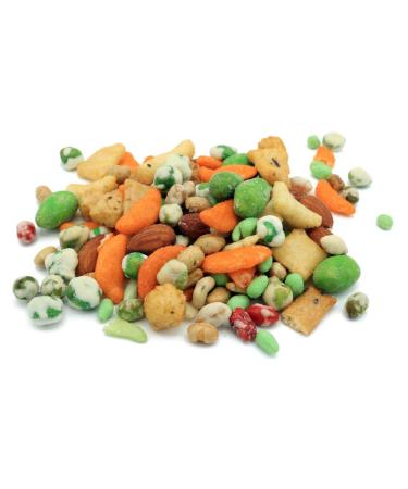 Oregon Farm Fresh Snacks Wasabi Pea Mix and Crackers - Locally Sourced and Freshly Made Wasabi Snacks Including Wasabi Peanuts, Peas and Crackers - Enjoy Healthier Sugar-Free Snacking (14 oz) 14 Ounce (Pack of 1)