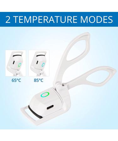 Irreshine Rechargeable Heated Eyelash Curler - Long-Lasting Electric Lash Curler for Natural Lashes - Buy Online on GoSupps.com