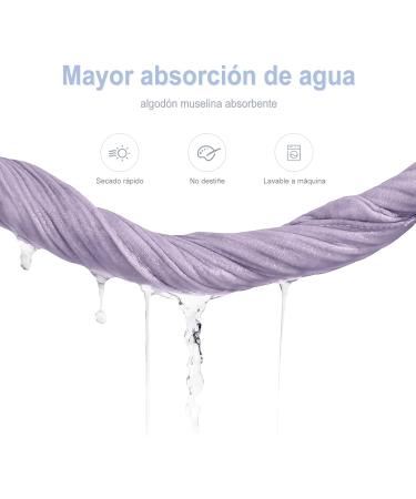 Lulu Moon Baby Bib & Muslin Scarf Set - Triangular Baby Scarves for Boys & Girls (6 Pieces Dream Unicorn) | International Shipping - Buy Online on GoSupps.com