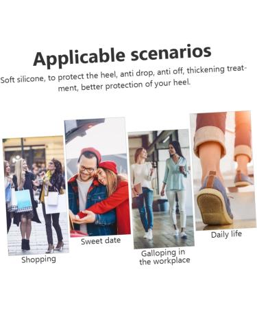 GLEAVI 9 Pairs Clear Sticker Shoe Inserts Heel Grips Cushion Pads & Insoles for Women s High Heels Silicone Heel Pads for Comfort & Support - Buy Online on GoSupps.com