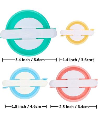 Pom Pom Maker Set - 4 Sizes DIY Pompom Tool for Kids and Adults - Ideal for Knitting and Craft Projects - RRigo - Buy Online on GoSupps.com